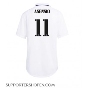 Real Madrid Marco Asensio #11 Hemma Matchtröja Dam 2022-23 Kortärmad